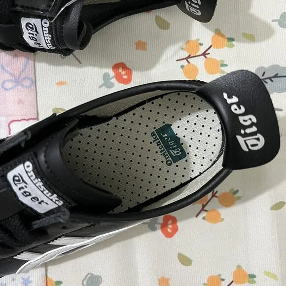 Onitsuka Tiger By Asics Black And White Sneakers - Picture 7 of 8